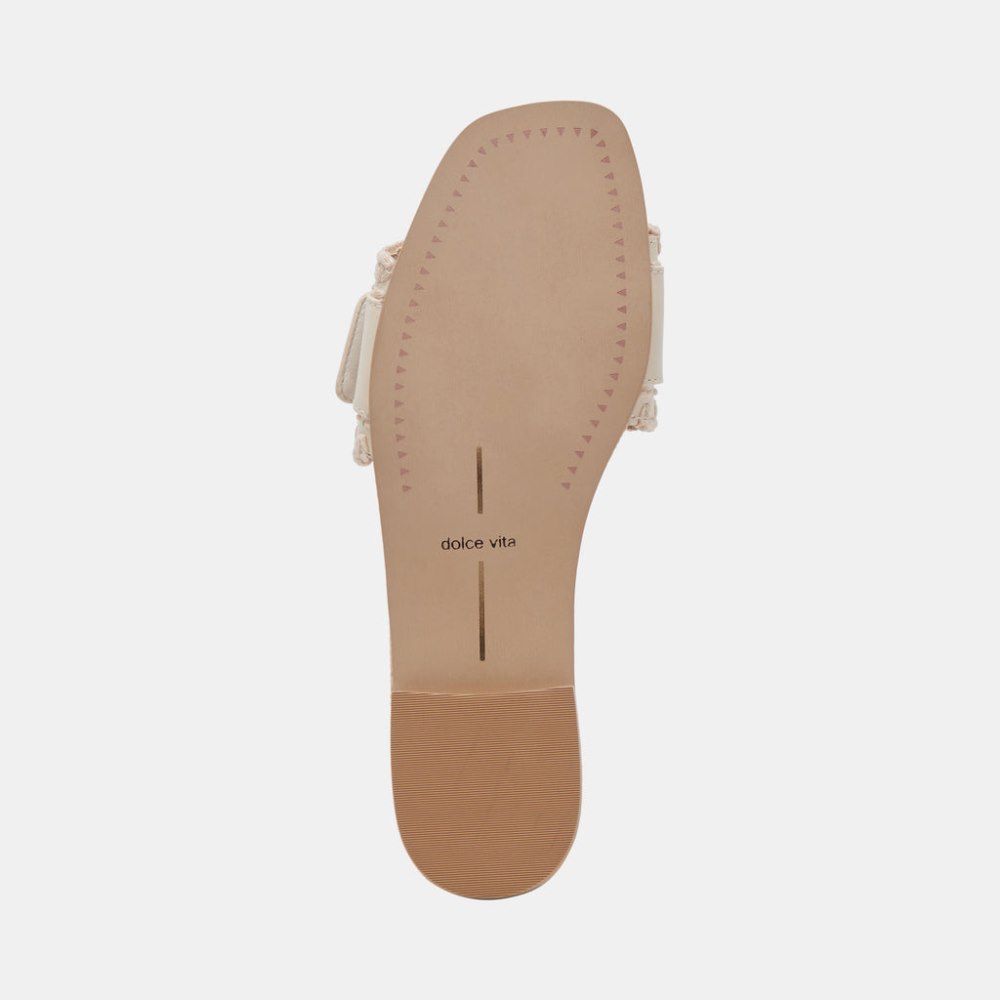 Dolce Vita Grecia Sandals Ivory Leather