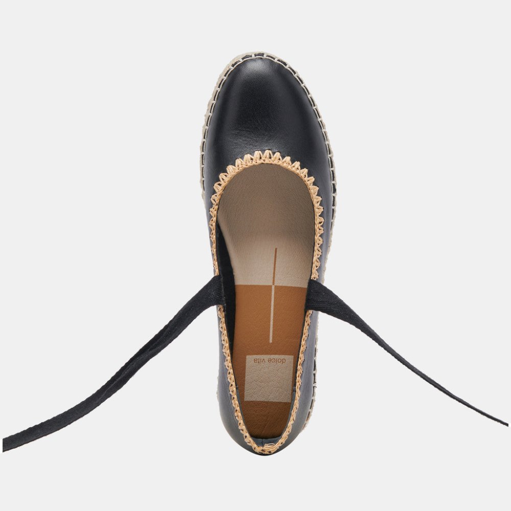 Dolce Vita Morgan Flats Black Leather