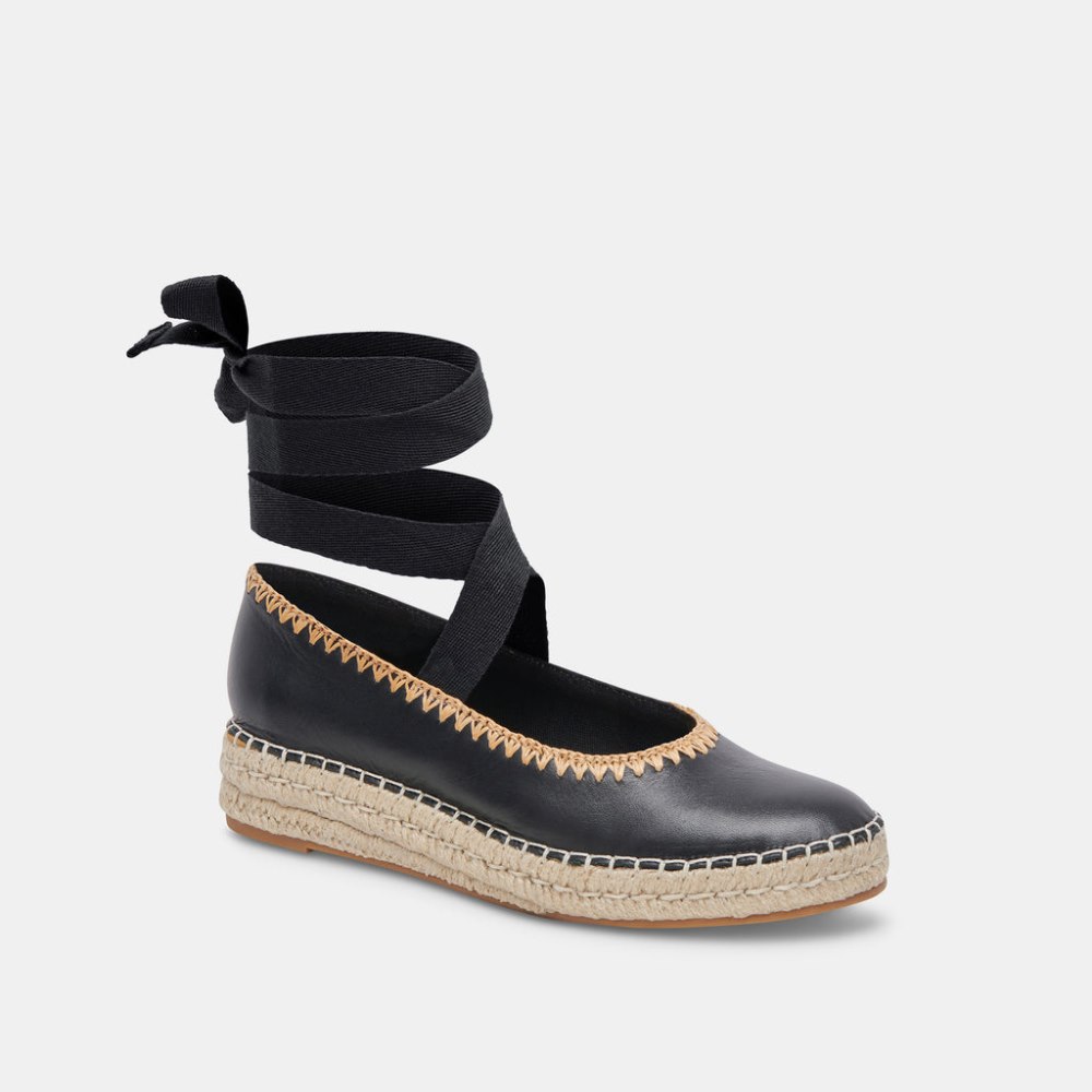 Dolce Vita Morgan Flats Black Leather