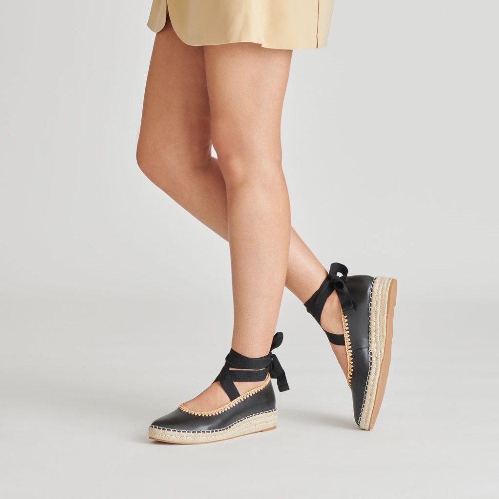 Dolce Vita Morgan Flats Black Leather