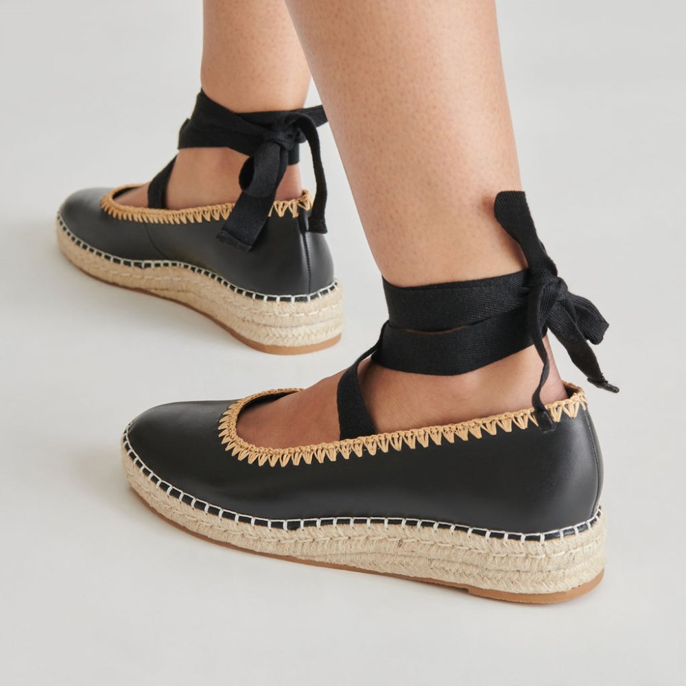 Dolce Vita Morgan Flats Black Leather