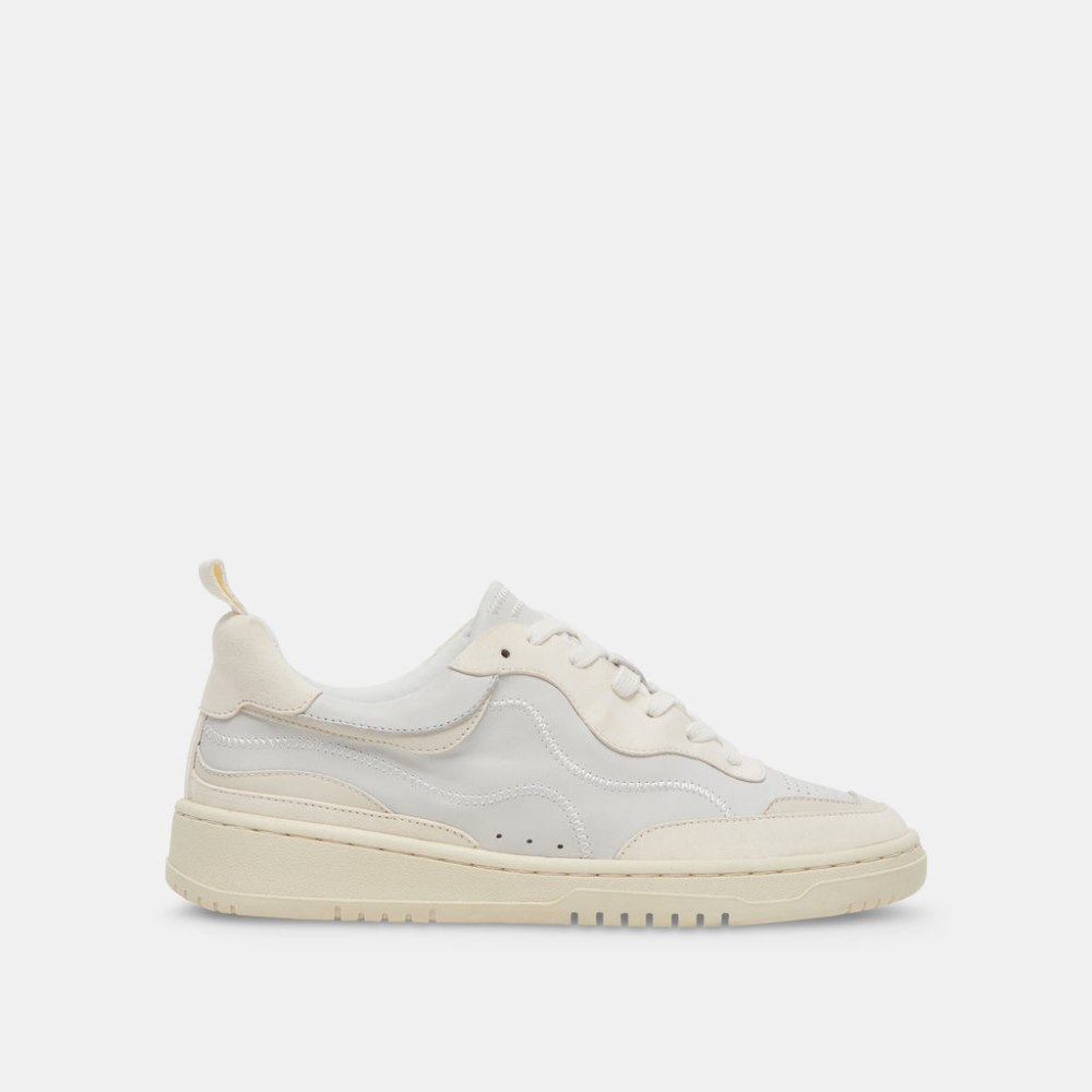 Dolce Vita Adella Sneakers Off White Leather