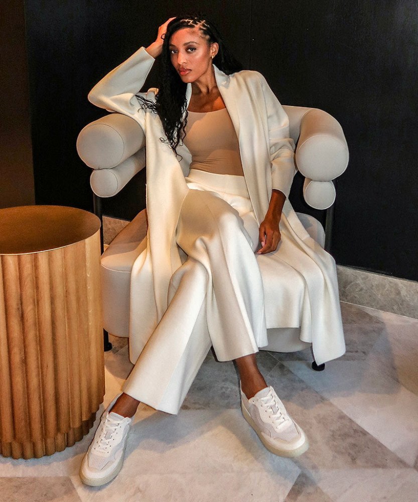Dolce Vita Adella Sneakers Off White Leather