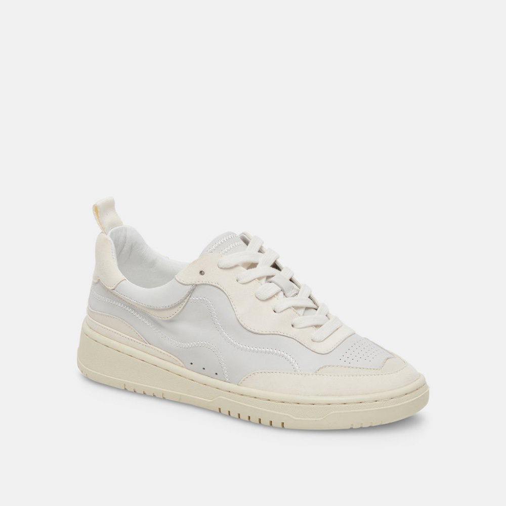 Dolce Vita Adella Sneakers Off White Leather