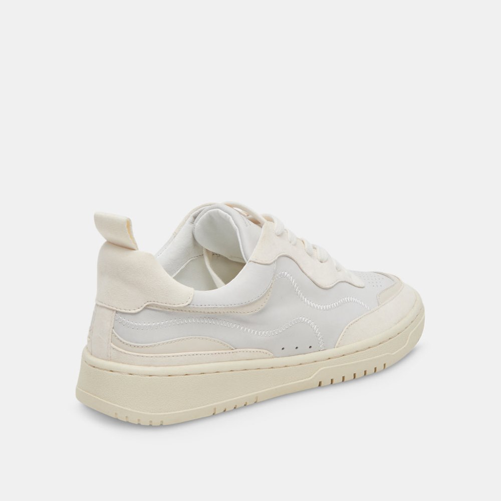 Dolce Vita Adella Sneakers Off White Leather