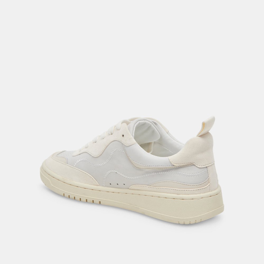 Dolce Vita Adella Sneakers Off White Leather