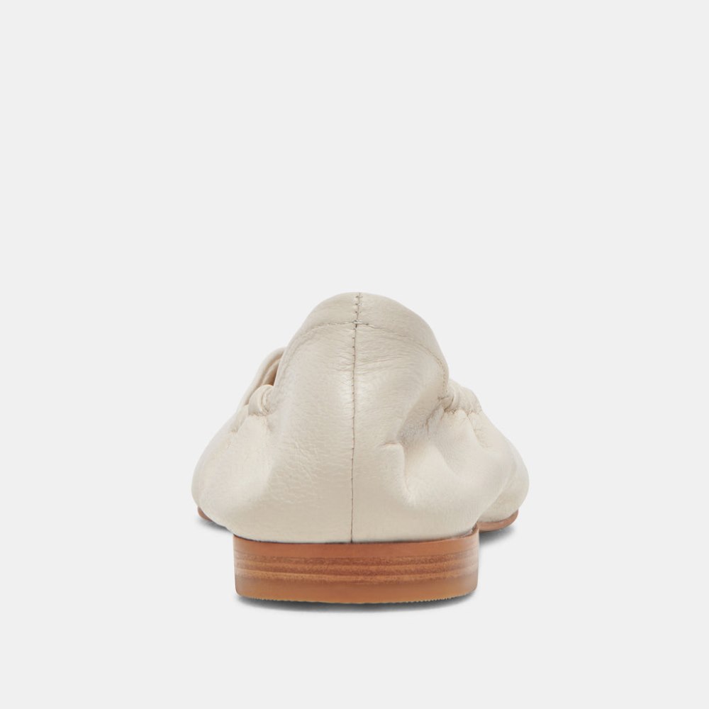Dolce Vita Nadav Ballet Flats Ivory Leather