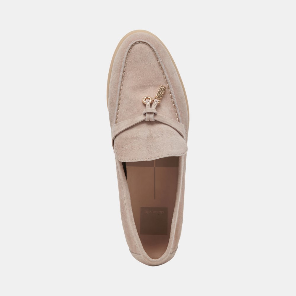 Dolce Vita Lonzo Flats Taupe Suede