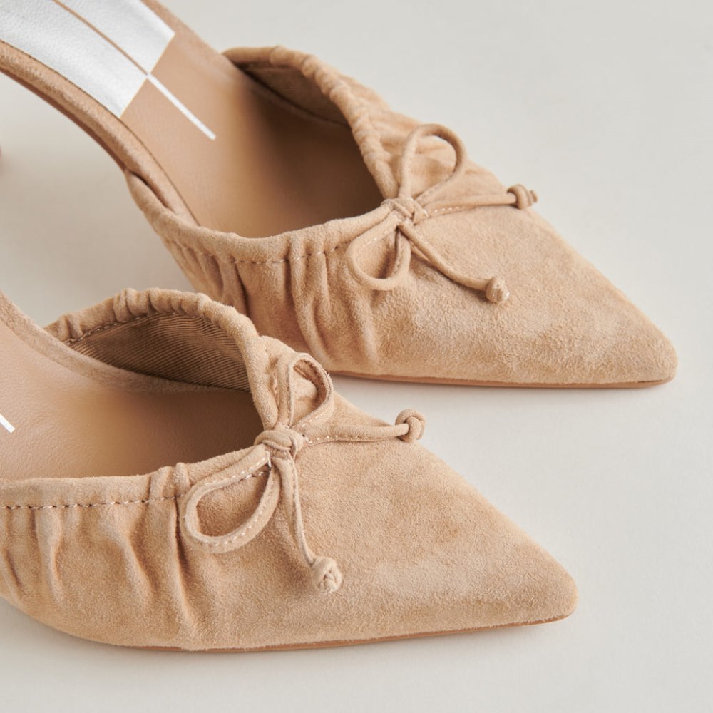 Dolce Vita Kairi Heels Camel Suede