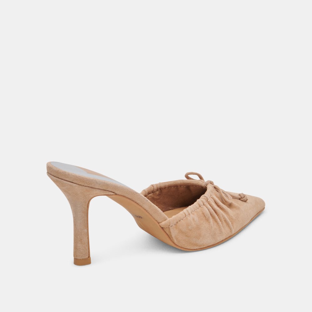 Dolce Vita Kairi Heels Camel Suede