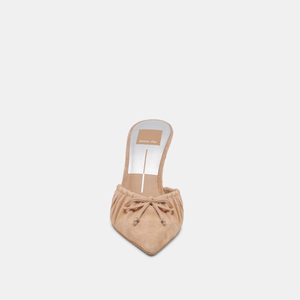 Dolce Vita Kairi Heels Camel Suede