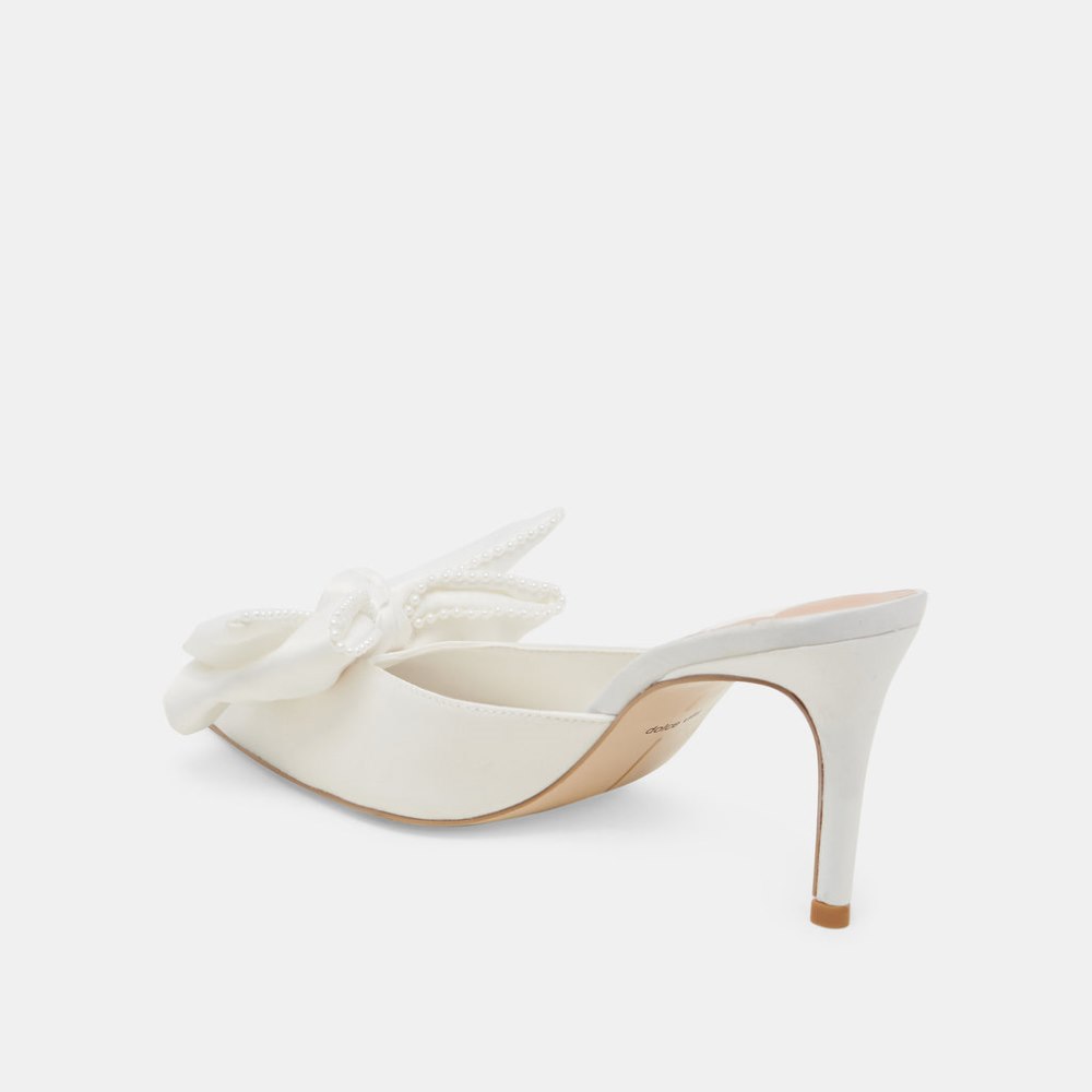 Dolce Vita Kayli Pearl Heels Vanilla Pearls