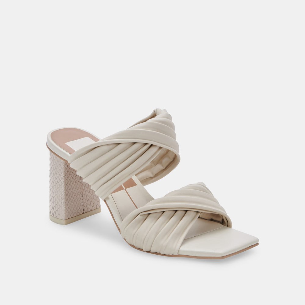 Dolce Vita Pilton Heels Ivory Stella
