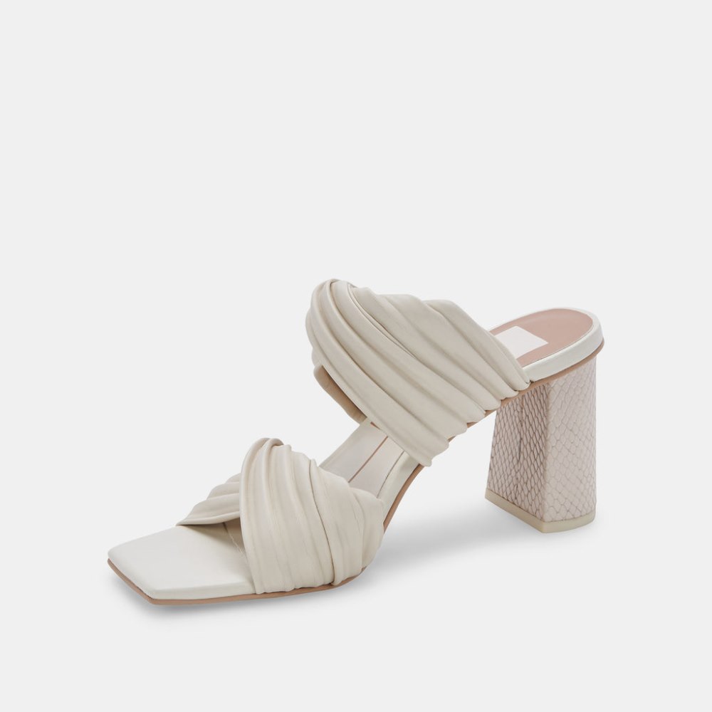 Dolce Vita Pilton Heels Ivory Stella