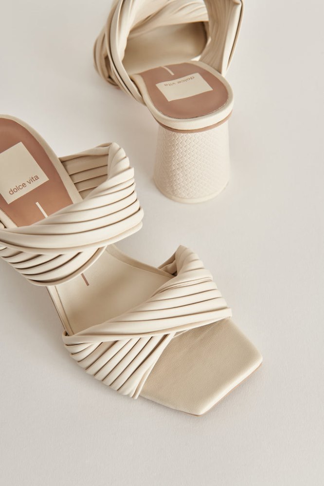 Dolce Vita Pilton Heels Ivory Stella