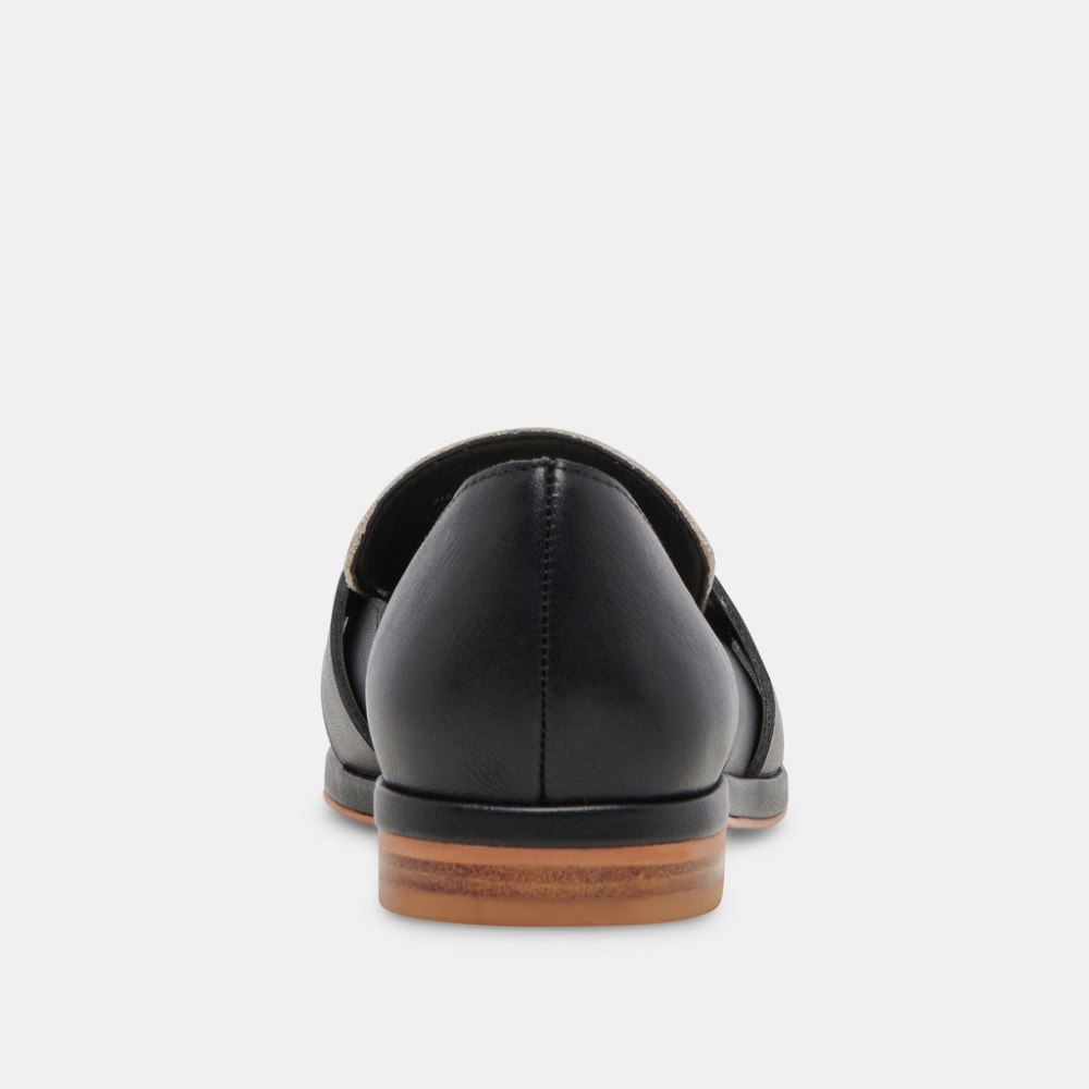 Dolce Vita Moyra Flats Black White Leather