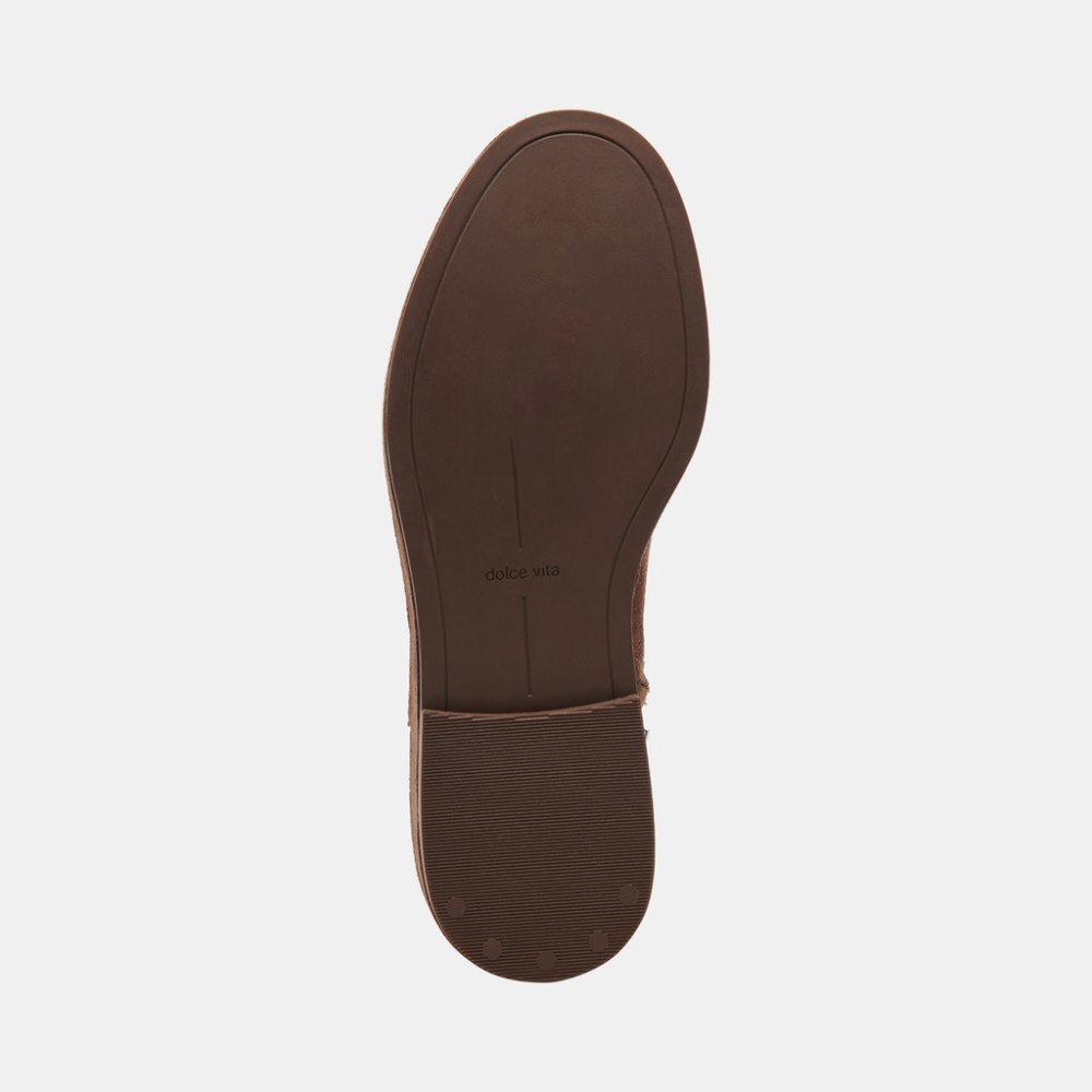 Dolce Vita Elyse H2o Wide Boots Cocoa Suede