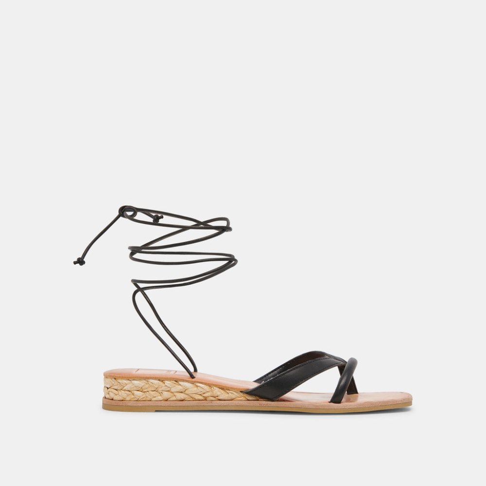 Dolce Vita Prax Sandals Black Leather