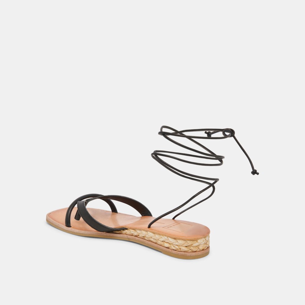 Dolce Vita Prax Sandals Black Leather