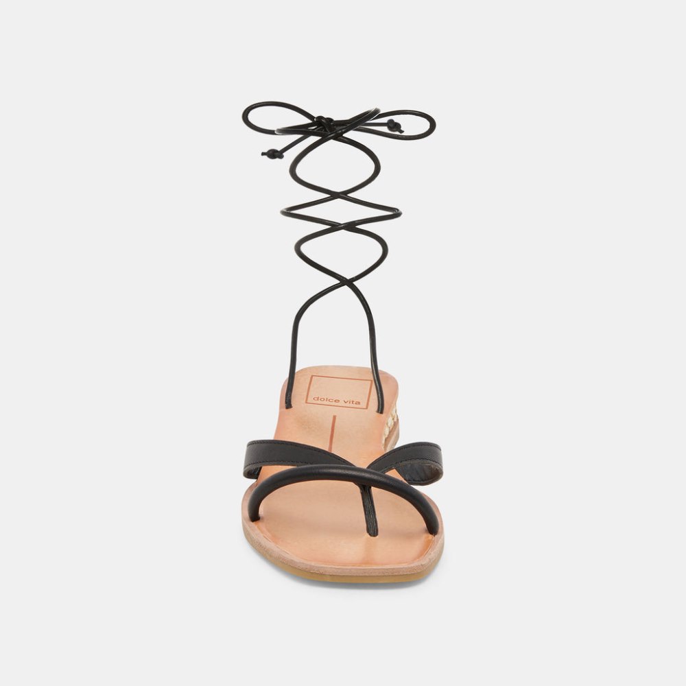 Dolce Vita Prax Sandals Black Leather