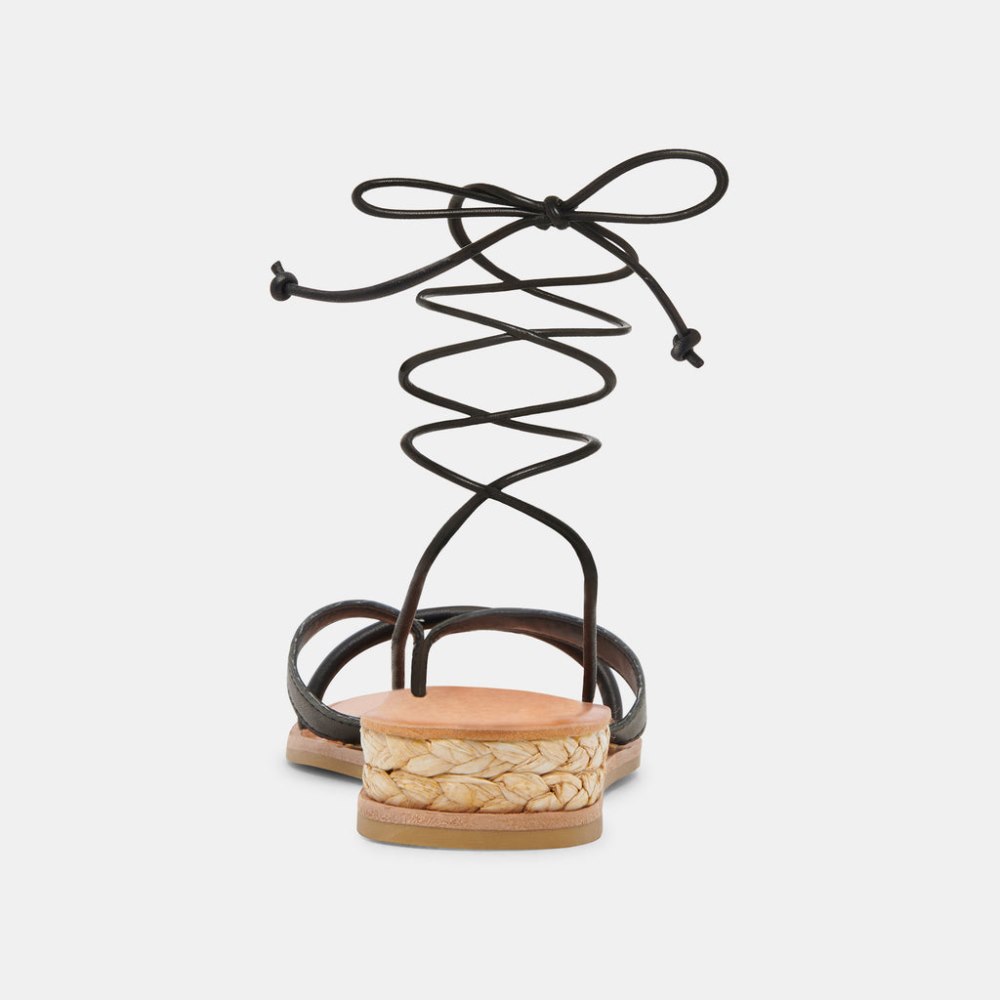 Dolce Vita Prax Sandals Black Leather