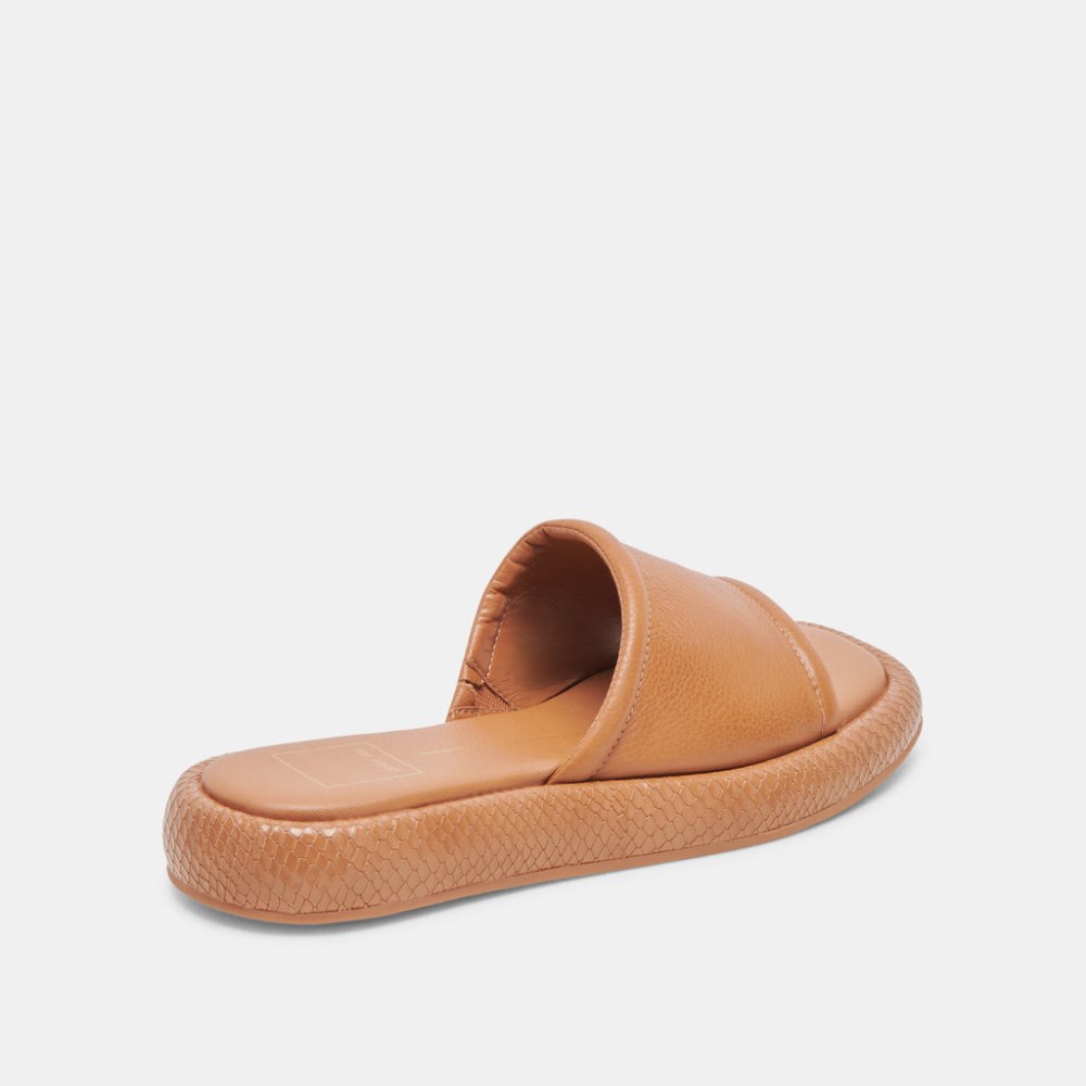 Dolce Vita Aisha Sandals Tan Leather