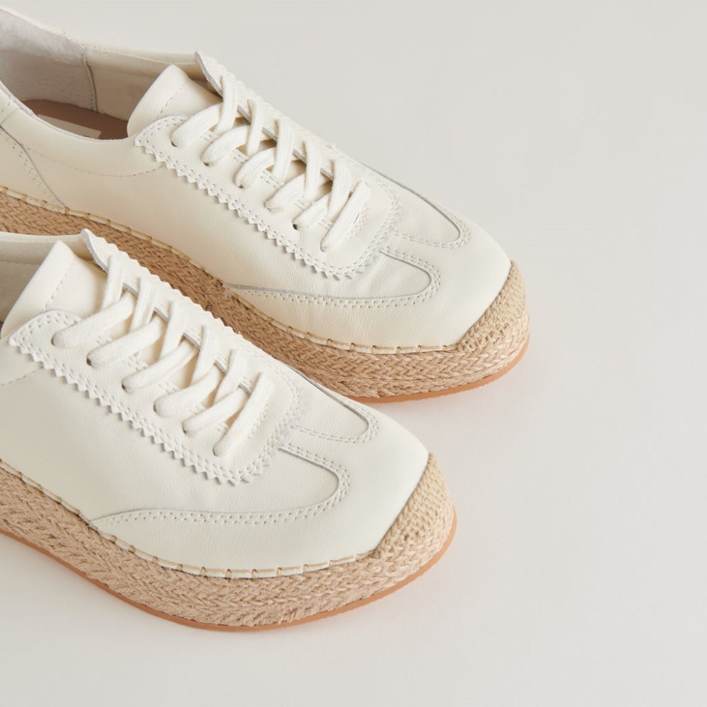 Dolce Vita Jaja Sneakers White Leather