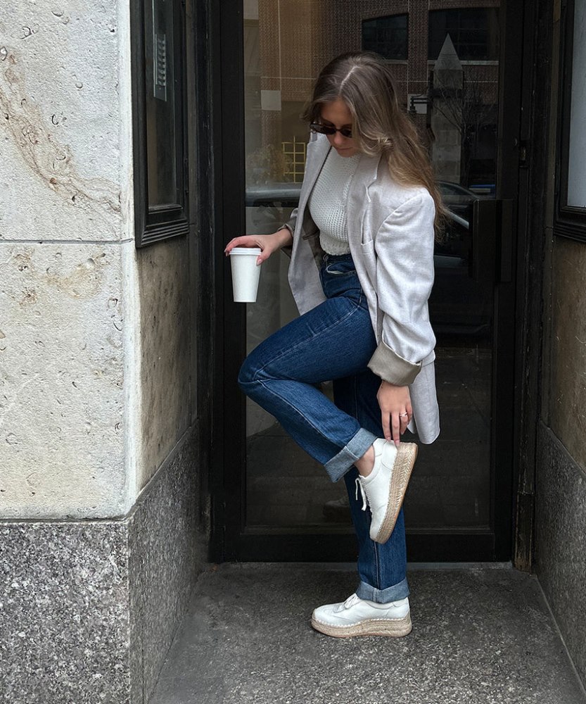 Dolce Vita Jaja Sneakers White Leather
