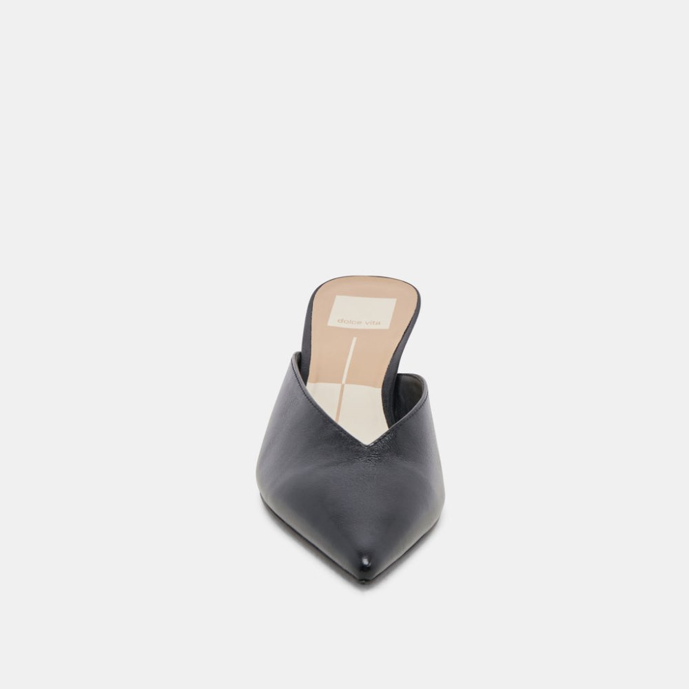 Dolce Vita Sarina Heels Midnight Crinkle Patent