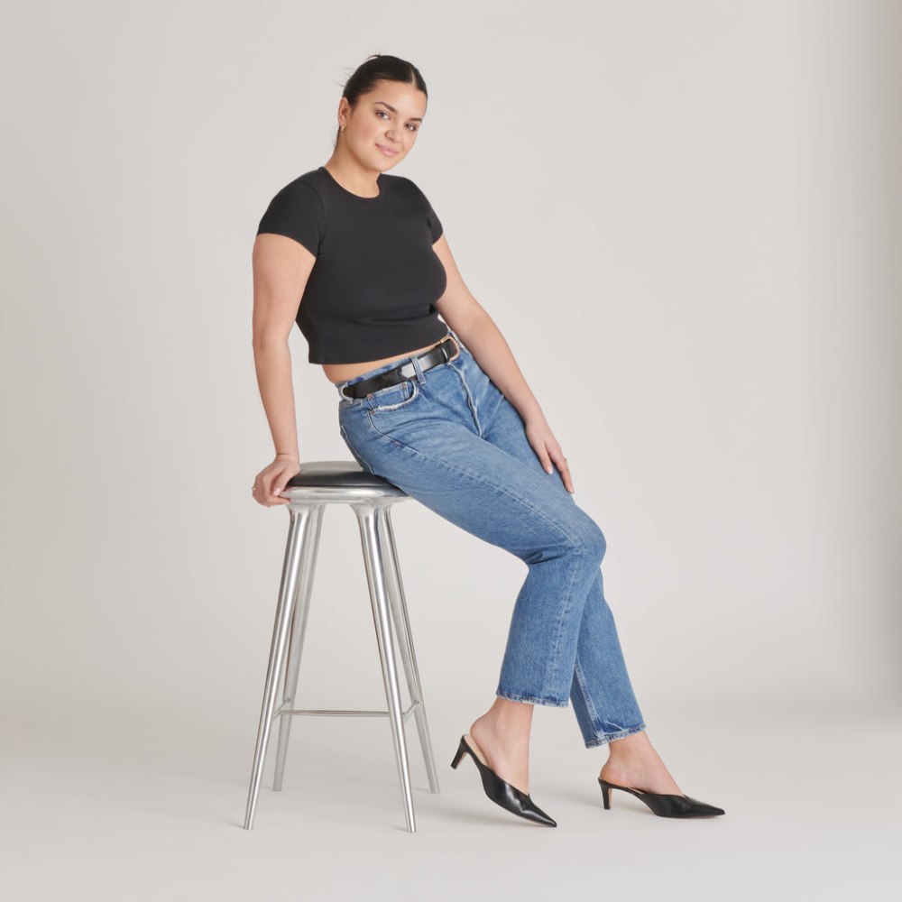 Dolce Vita Sarina Heels Midnight Crinkle Patent