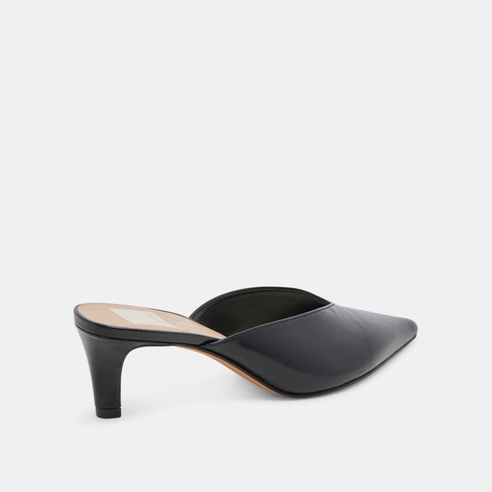 Dolce Vita Sarina Heels Midnight Crinkle Patent