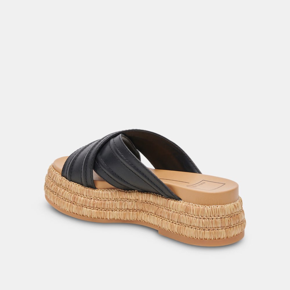 Dolce Vita Weslee Sandals Black Leather