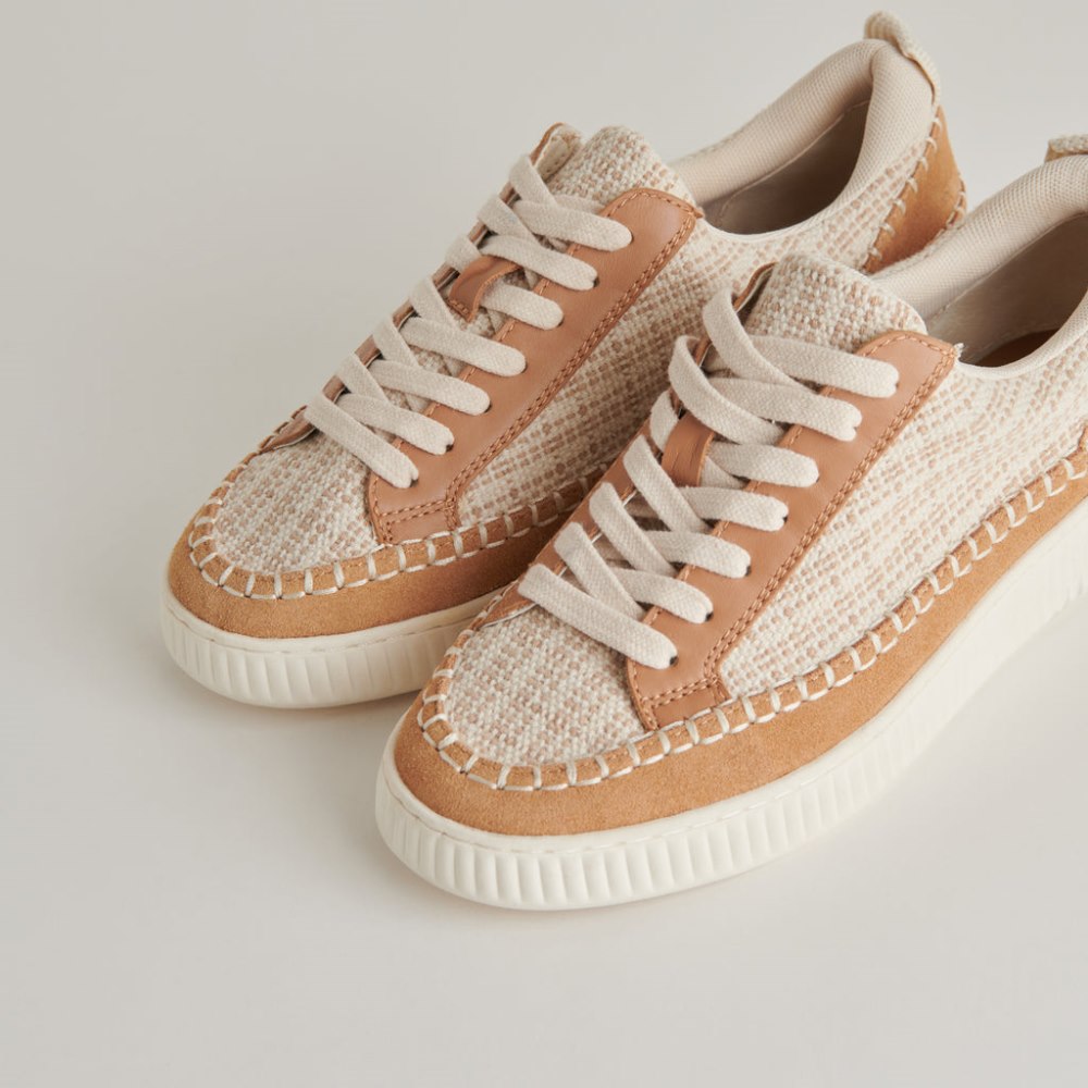 Dolce Vita Nicona Sneakers Brown Multi Woven