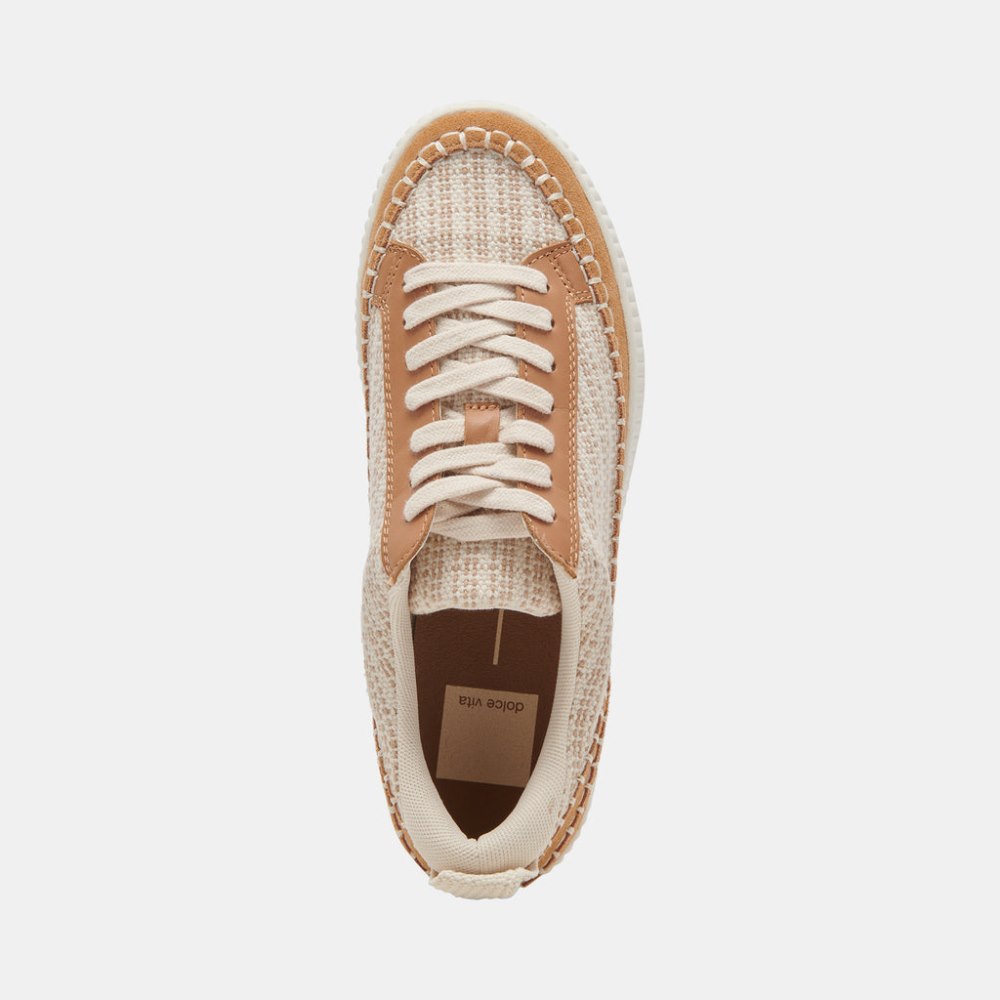 Dolce Vita Nicona Sneakers Brown Multi Woven