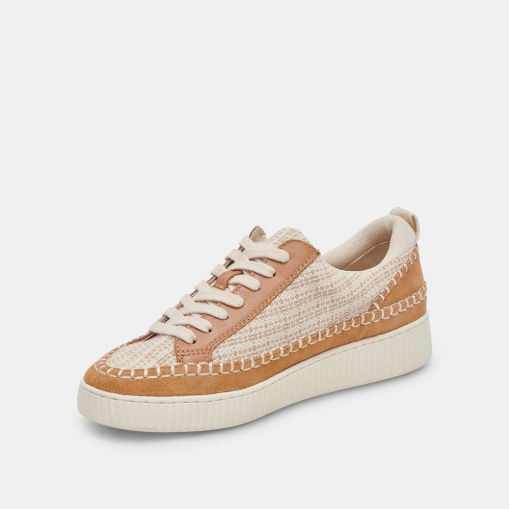 Dolce Vita Nicona Sneakers Brown Multi Woven