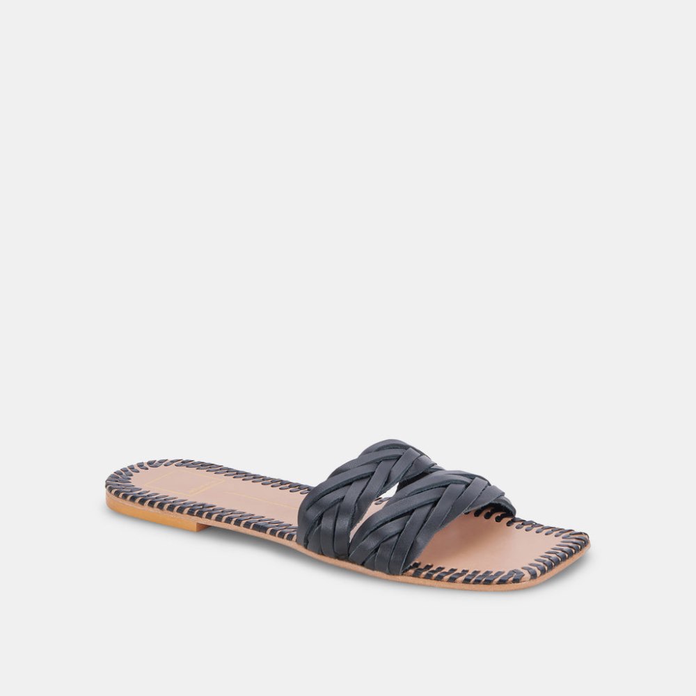 Dolce Vita Avanna Sandals Black Leather