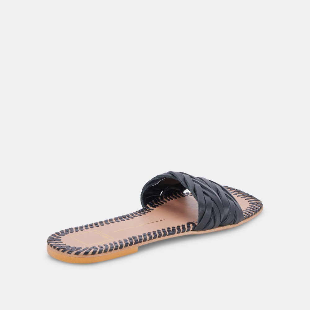 Dolce Vita Avanna Sandals Black Leather