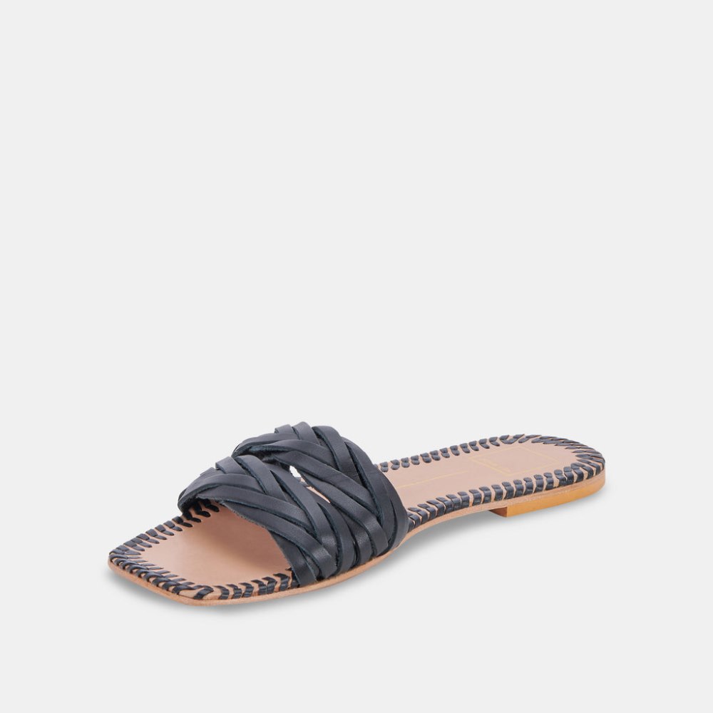 Dolce Vita Avanna Sandals Black Leather
