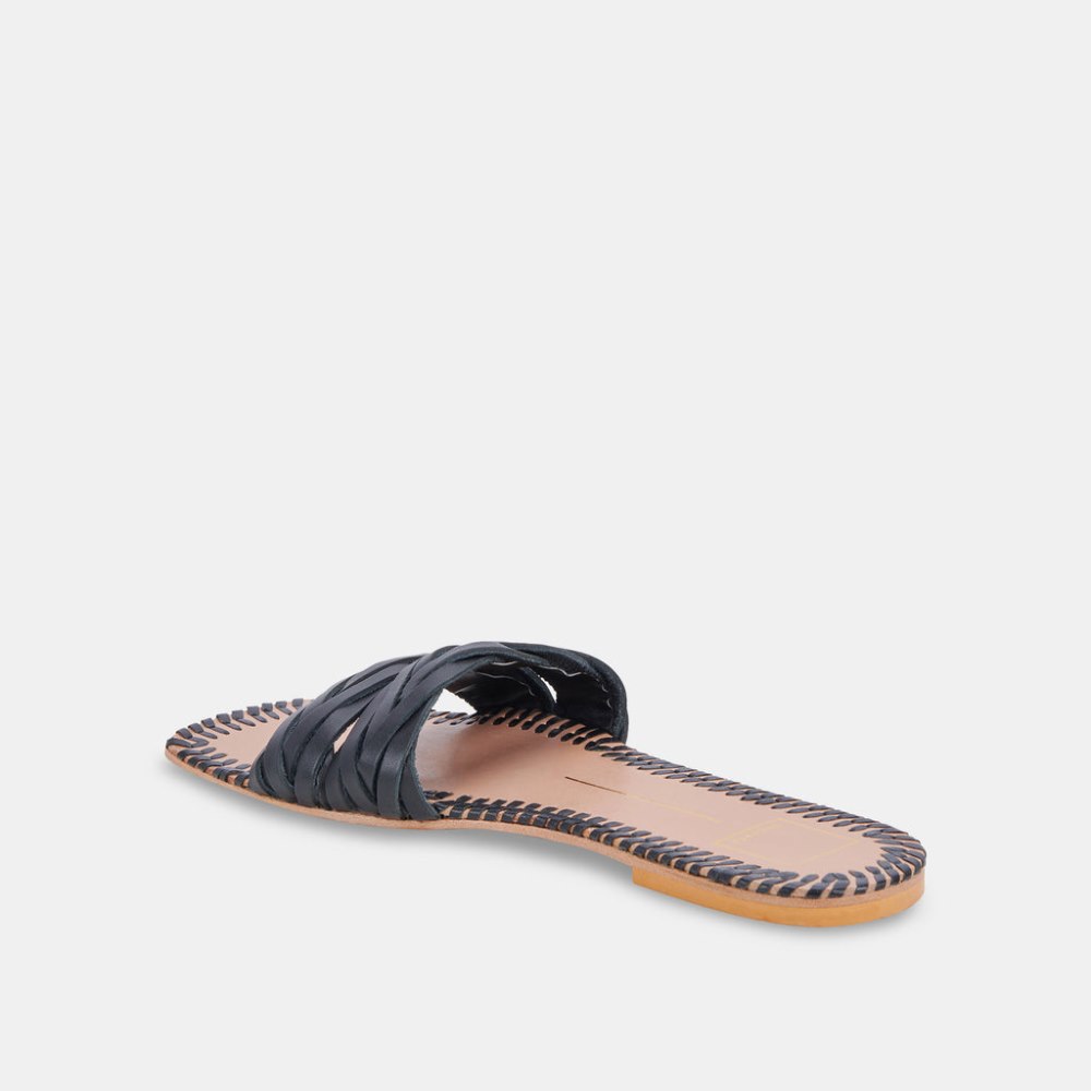 Dolce Vita Avanna Sandals Black Leather