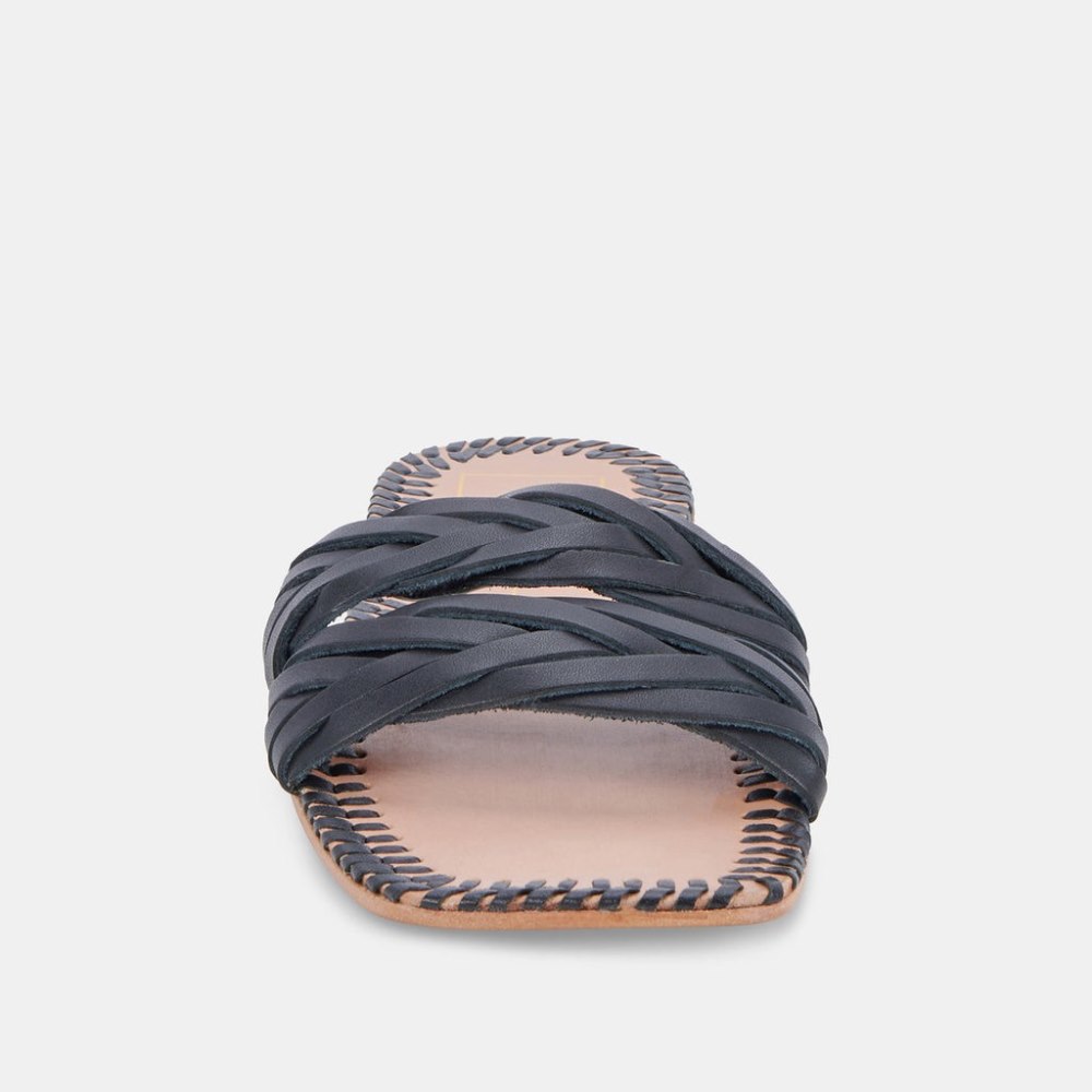 Dolce Vita Avanna Sandals Black Leather