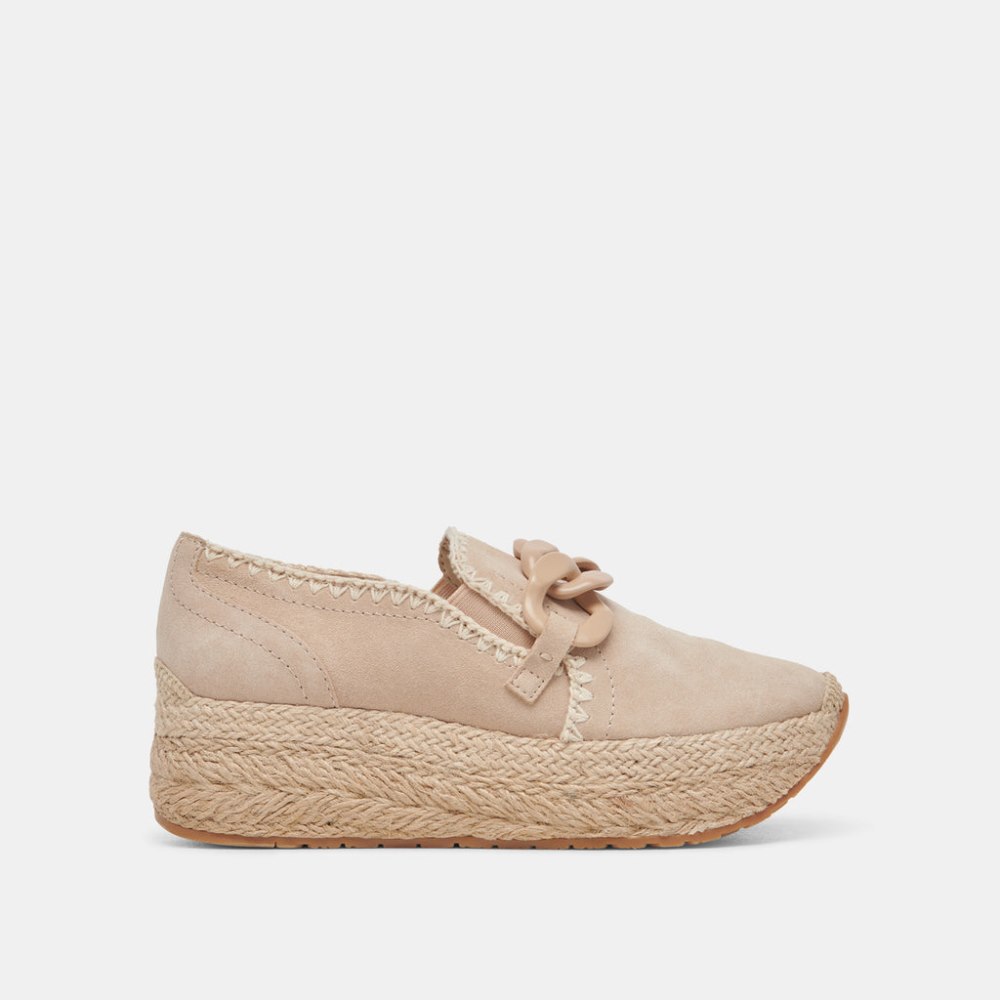 Dolce Vita Jhenee Espadrille Sneakers Dune Suede
