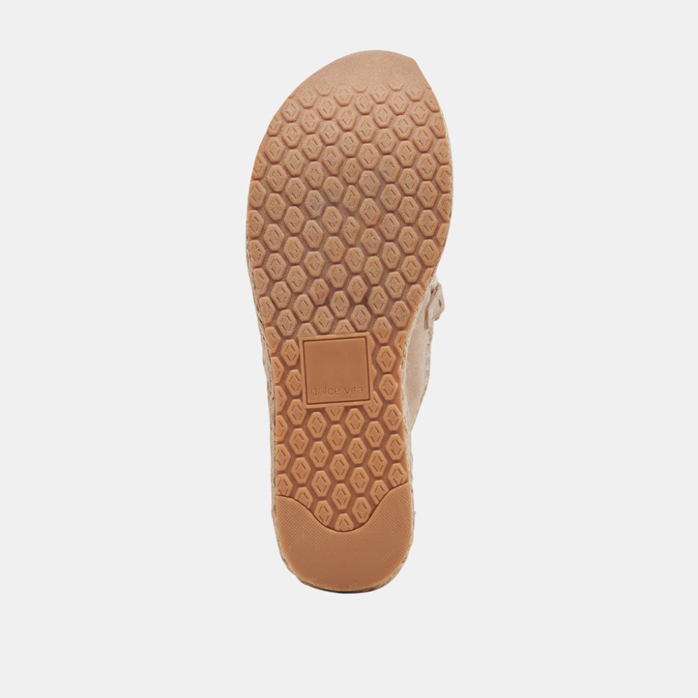 Dolce Vita Jhenee Espadrille Sneakers Dune Suede