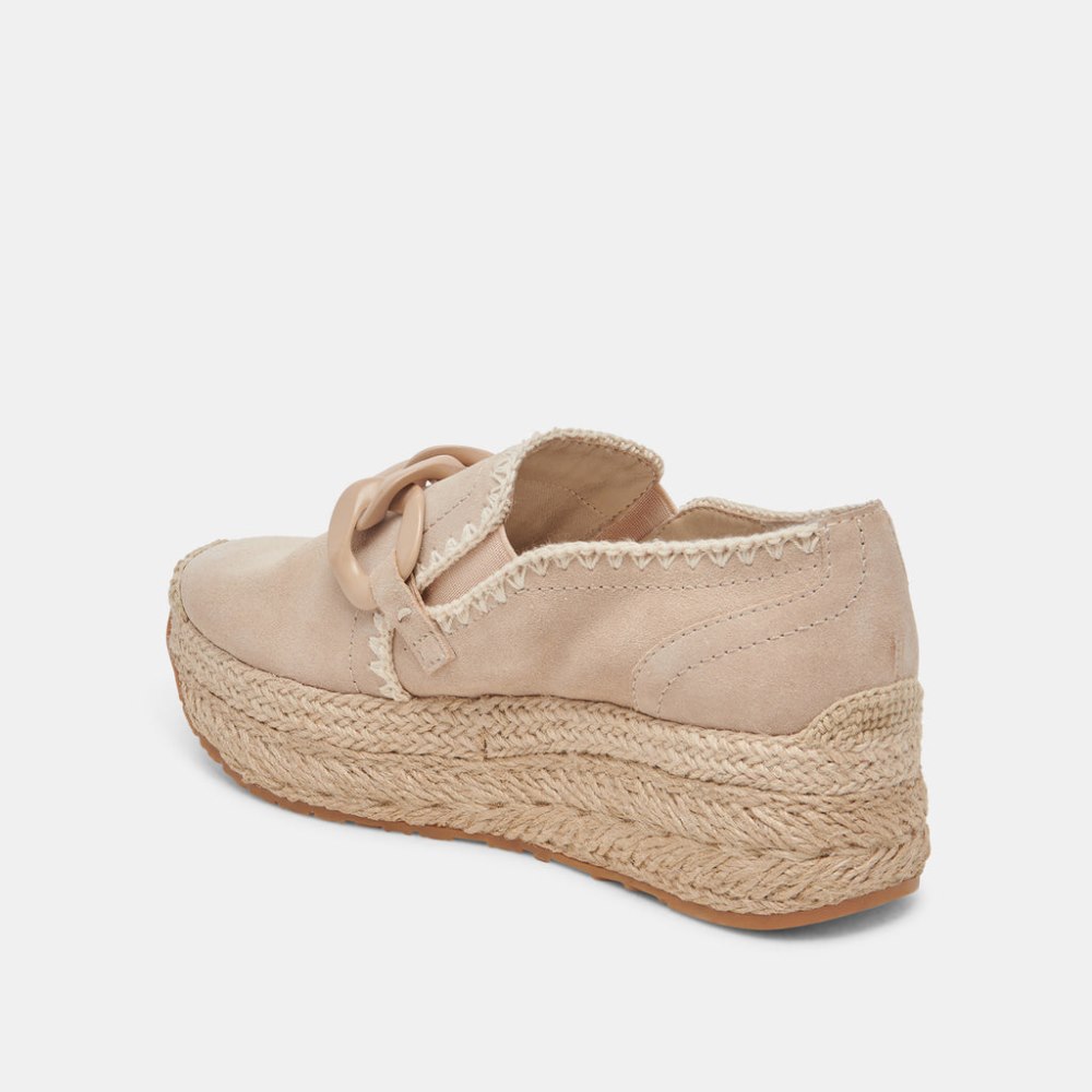 Dolce Vita Jhenee Espadrille Sneakers Dune Suede
