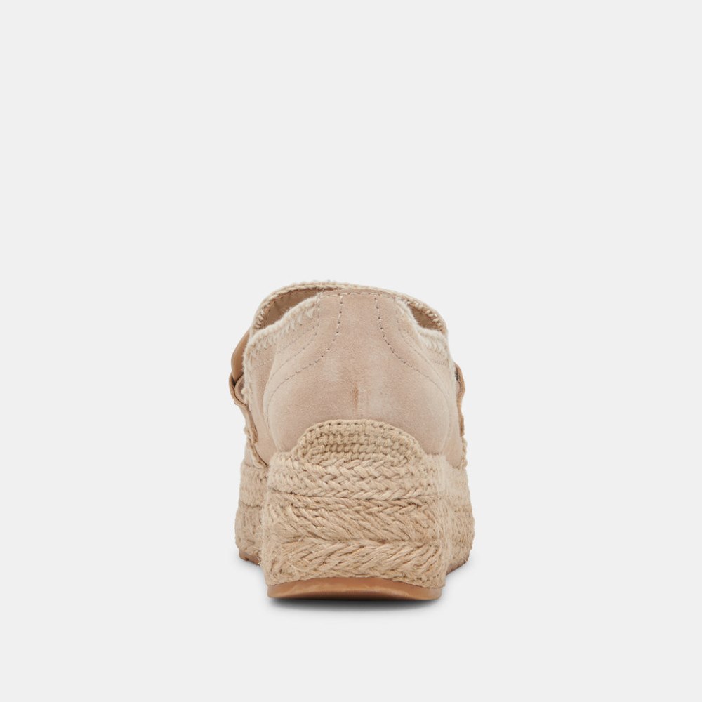 Dolce Vita Jhenee Espadrille Sneakers Dune Suede