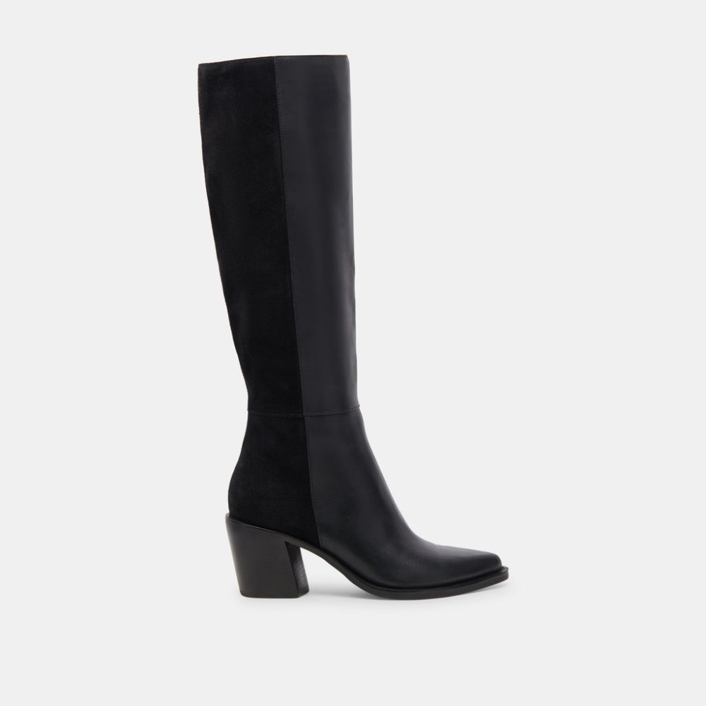 Dolce Vita Kristy Boots Black Leather