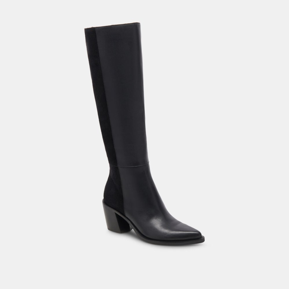 Dolce Vita Kristy Boots Black Leather