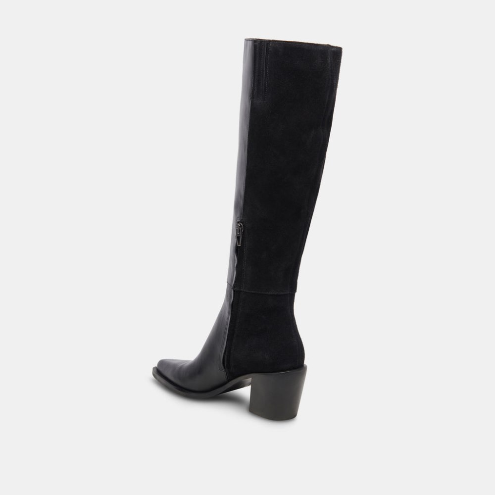 Dolce Vita Kristy Boots Black Leather