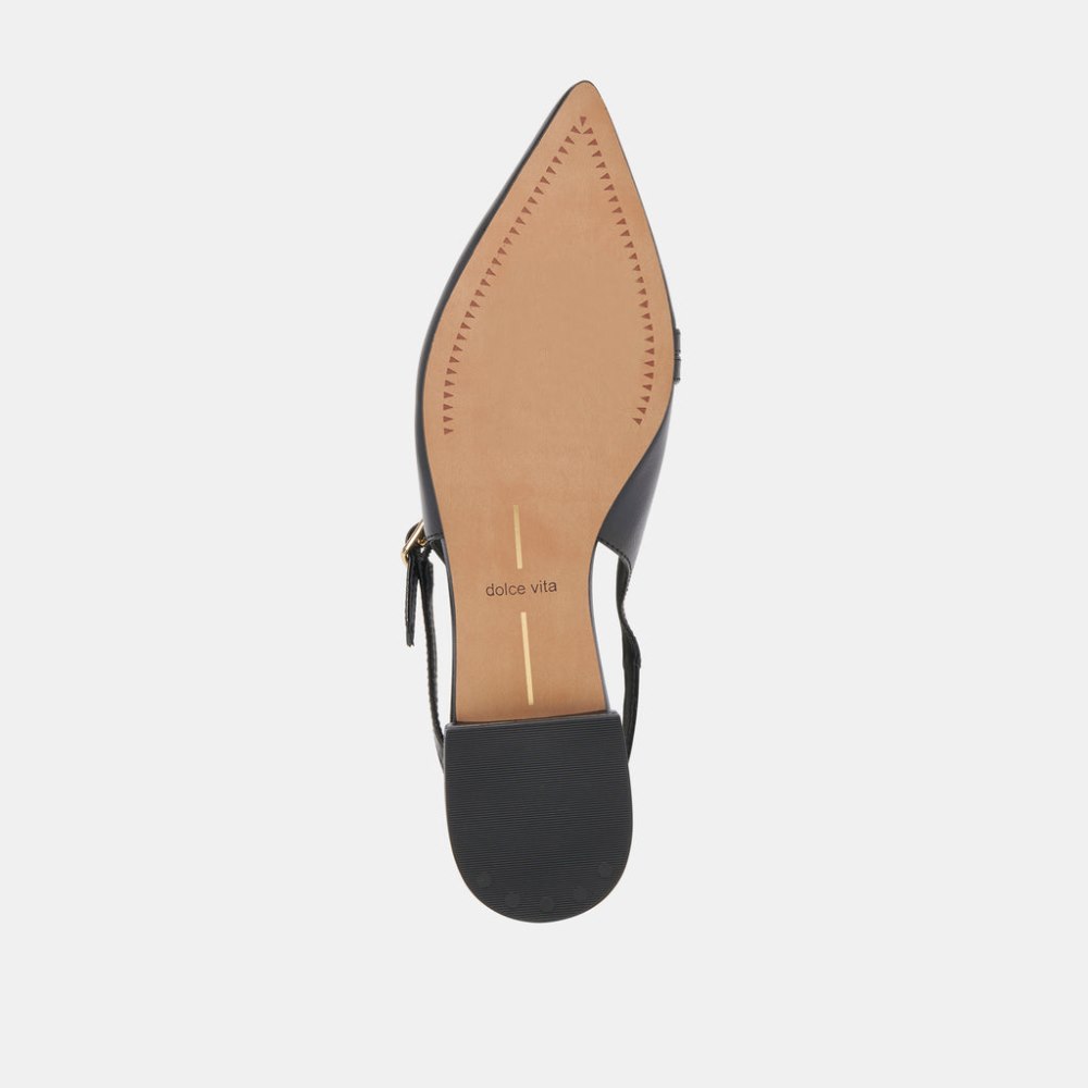 Dolce Vita Pamla Flats Black Crinkle Patent
