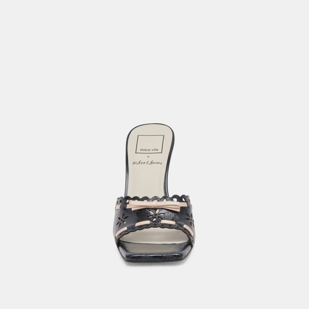 Dolce Vita Madale Wedges Midnight Patent Leather