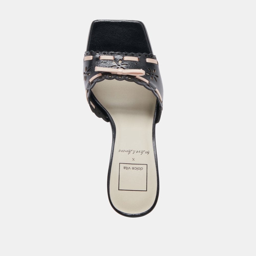 Dolce Vita Madale Wedges Midnight Patent Leather